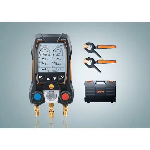 Testo 4008560 Manometerställ Begränsat erbjudande